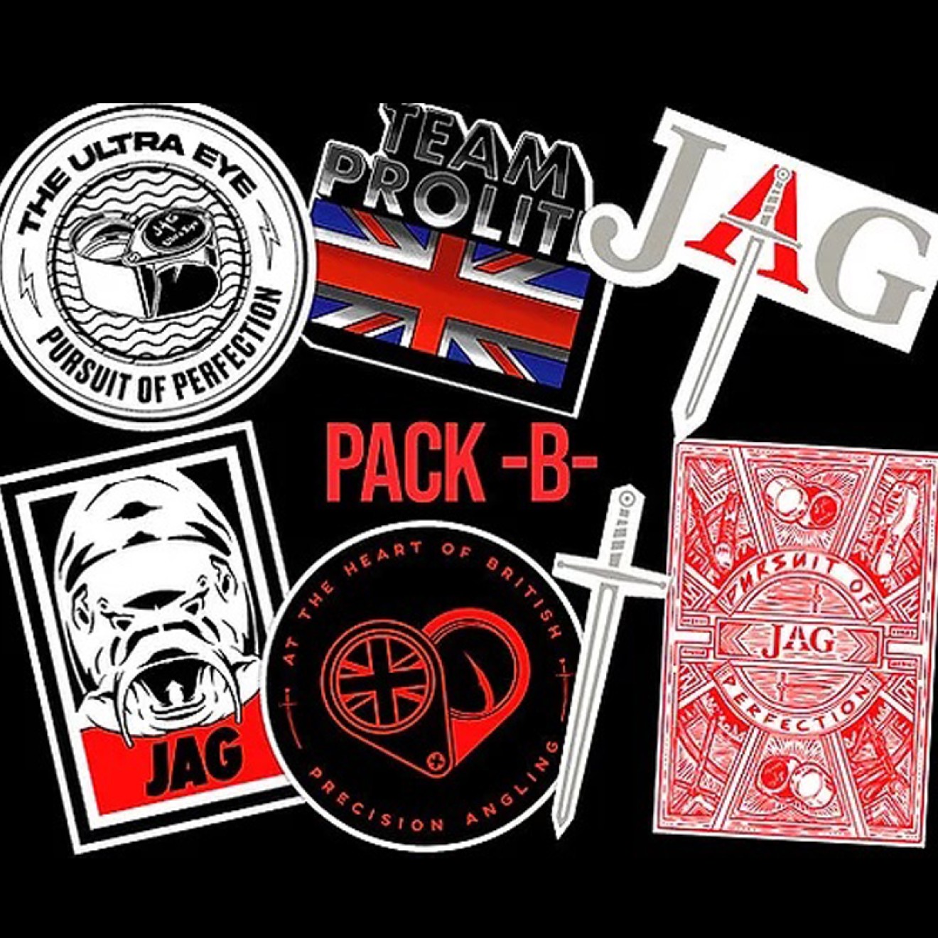 JAG - Stickers Pack B