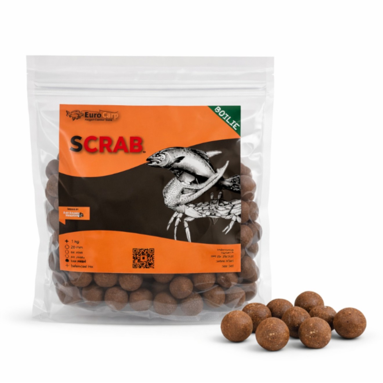 EuroCarp - Scrab Boilies 1kg