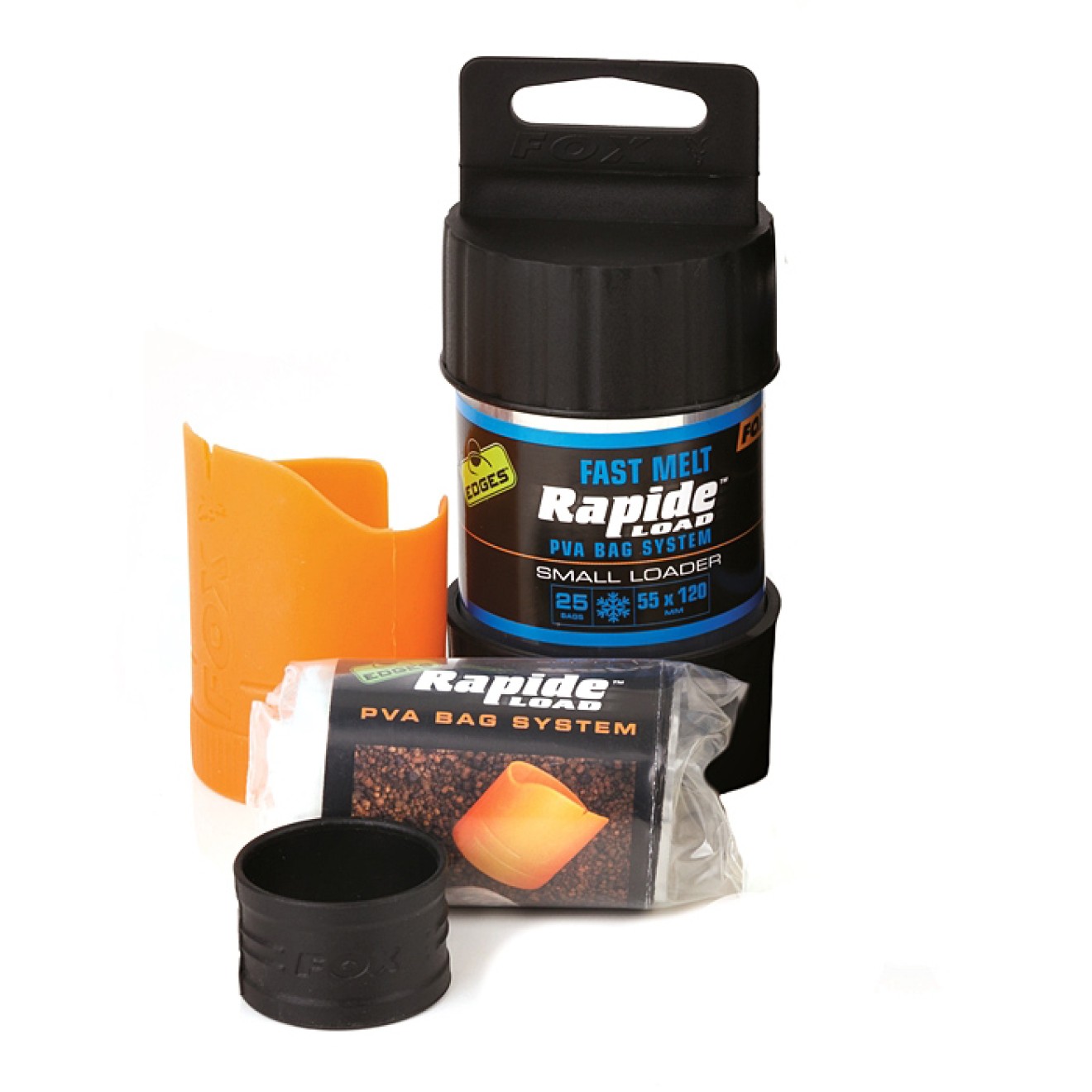 FOX Edges Rapide Refills Fast Melt – Sacs PVA Pour Nourrir La Carpe Et La Pêche à La Paix, Sacs Solubles Dans L'eau Pour Aliments De Base, Taille/contenu