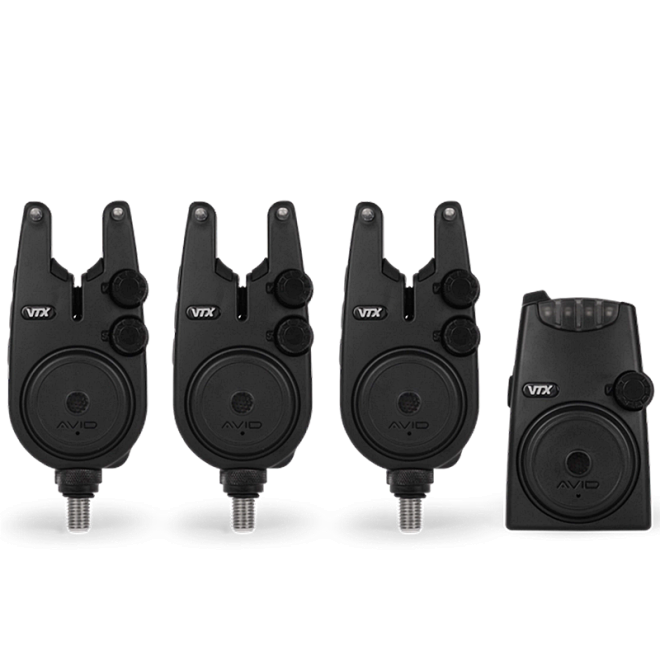 AVID - VTX 3+1 Bite Alarm Set