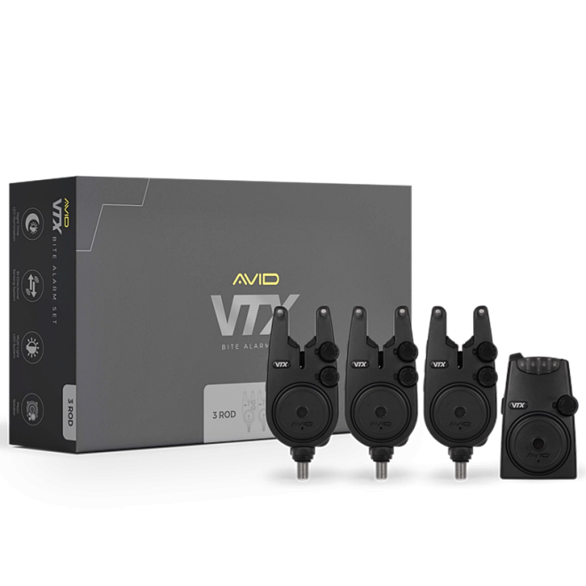 AVID - VTX 3+1 Bite Alarm Set