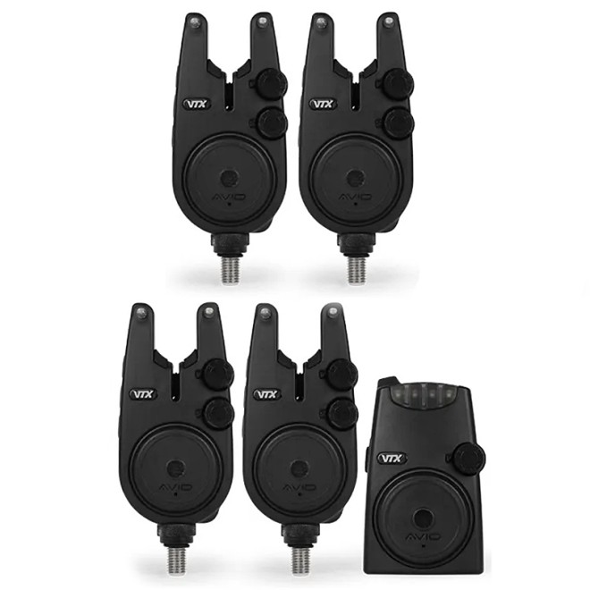 AVID - VTX 4+1 Bite Alarm Set