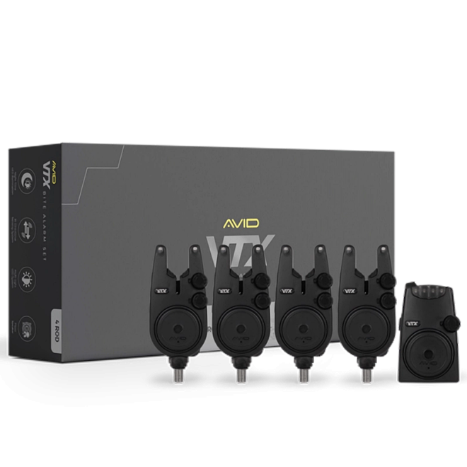 AVID - VTX 4+1 Bite Alarm Set