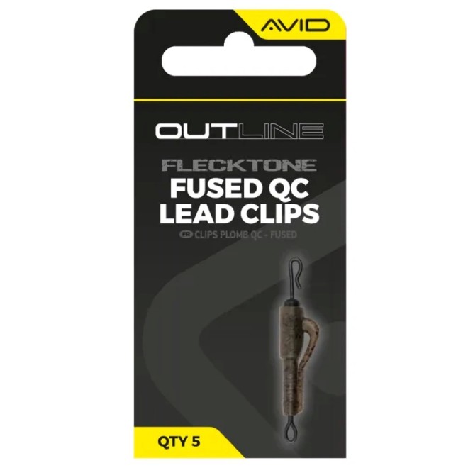 AVID - Outline FleckTone Fused Lead QC Clips
