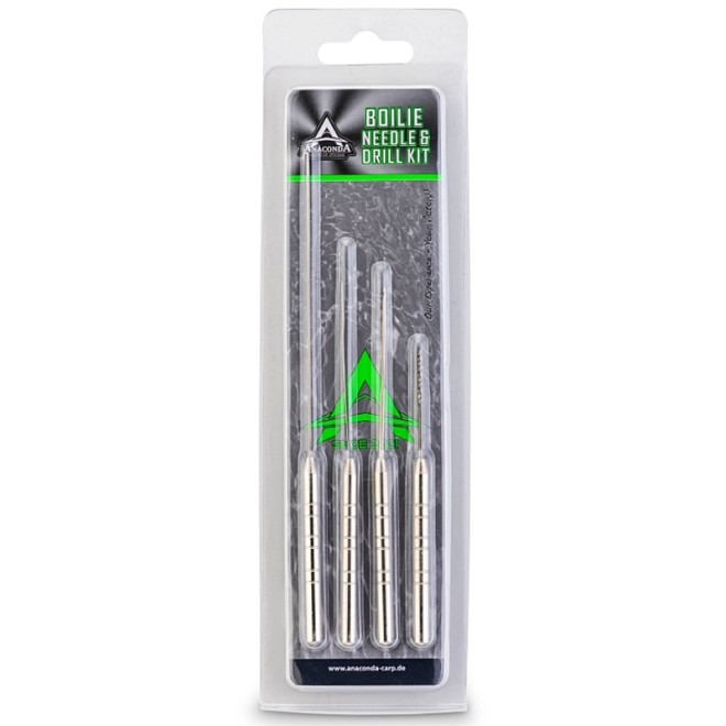 Anaconda - Boilie Needle & Drill Kit