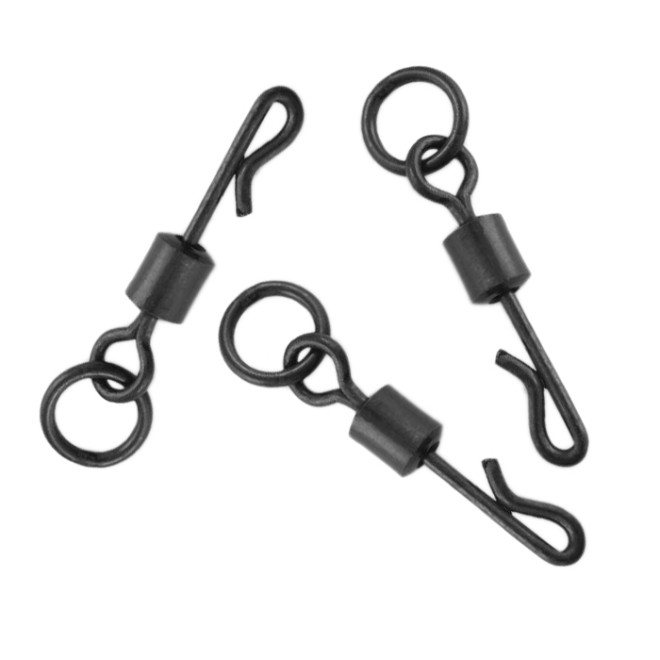 Atomic Tackle - Flexi Ring Quick Lynx Swivels Size 8