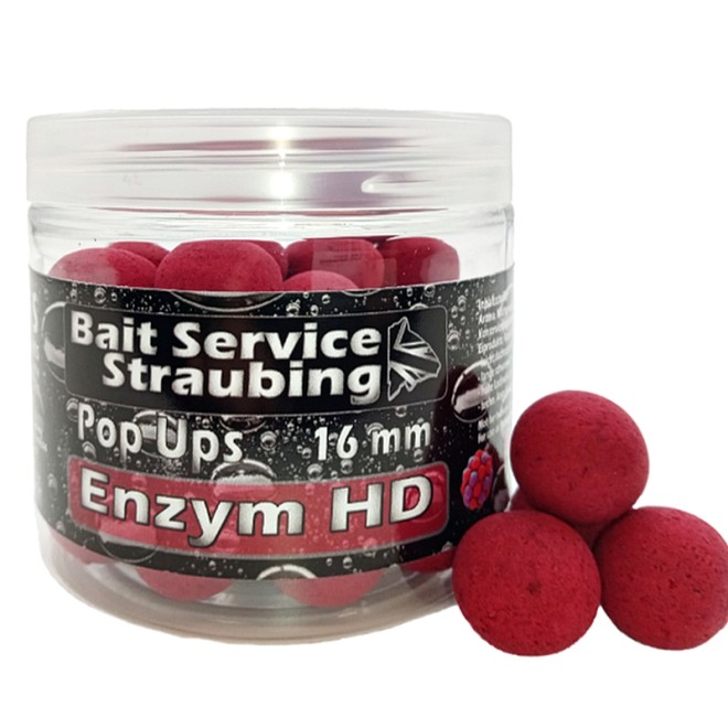 BAIT SERVICE STRAUBING - Pop Ups Enzym HD Dunkelrot