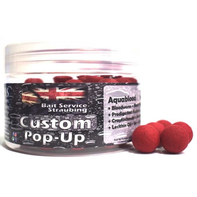 Bait Service Straubing - Custom Pop Ups Aquablood 16mm