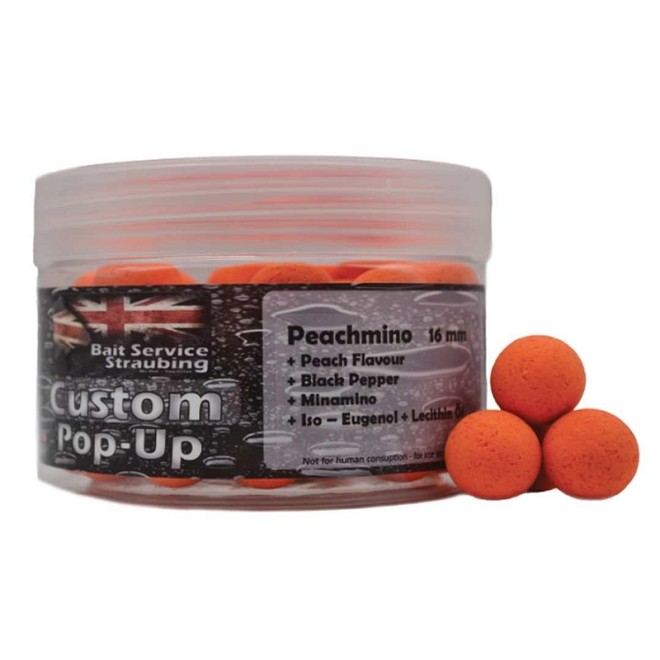 Bait Service Straubing - Custom Pop Ups Peachmino 16mm