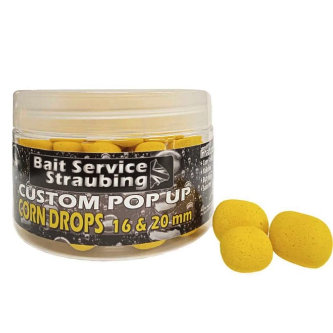 Bait Service Straubing - Custom Pop Ups Corn Drops 16 & 20mm