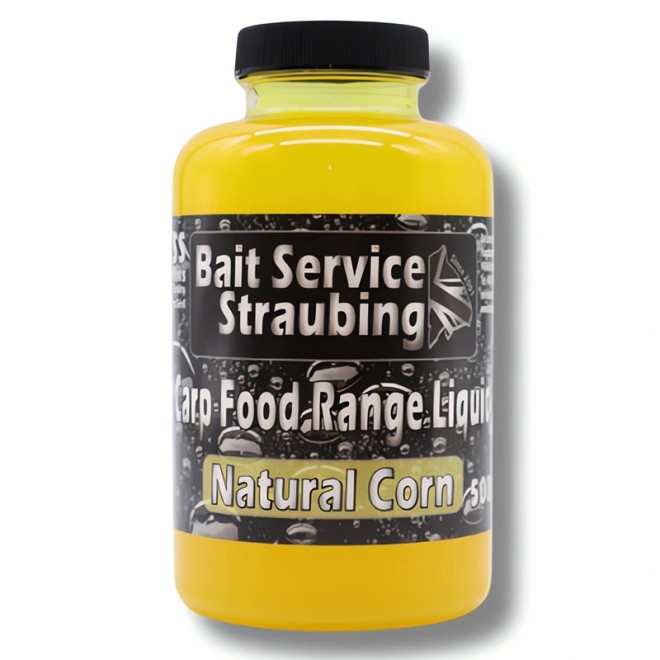 Bait Service Straubing - Liquid Carp Food Extract Natural Corn 500ml
