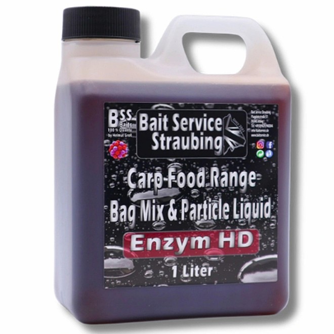 Bait Service Straubing - Bag Mix & Particle Liquid Enzym HD 1 Liter