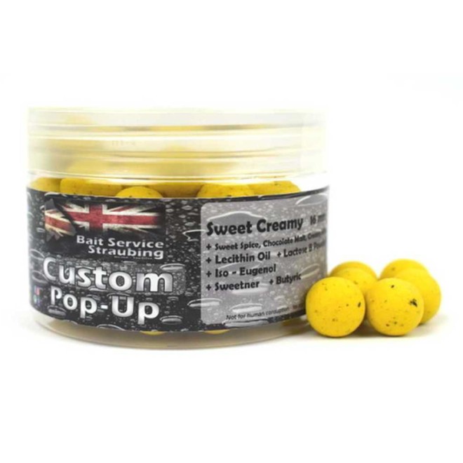 Bait Service Straubing - Custom Pop Ups Sweet Creamy 16mm
