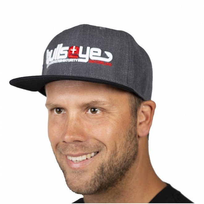 Bullseye - Snapback Cap ?Bullseye, let `em go, let `em grow!? Grau