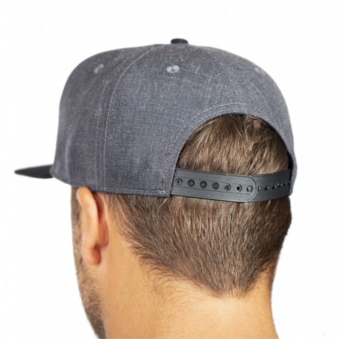 Bullseye - Snapback Cap ?Bullseye, let `em go, let `em grow!? Grau