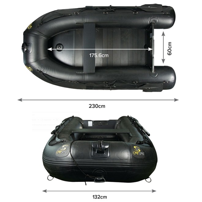 Carp Spirit - Black Boat Alu 230