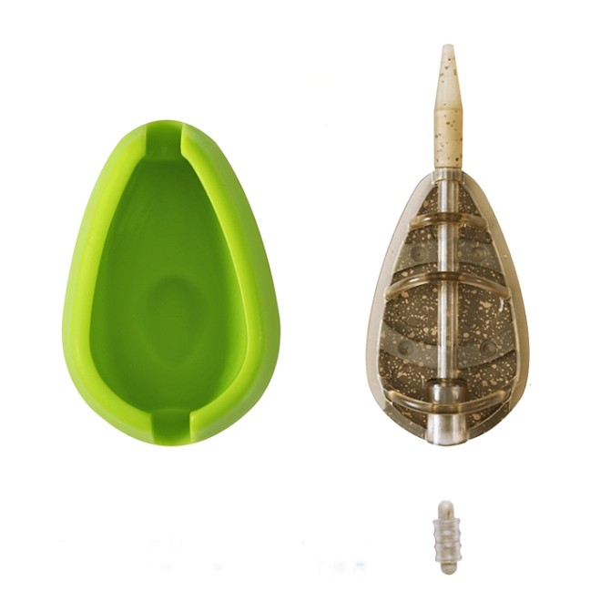 DRENNAN - Inline Flat Method Feeder & Bait Mould Small
