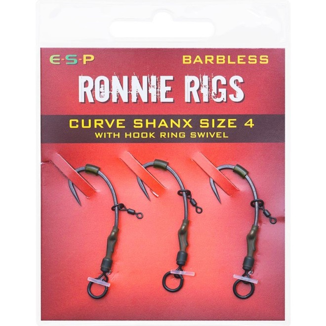 ESP - Ronnie Rig Curve Shanx Barbless Size 4