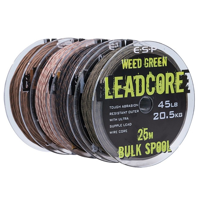 ESP - Leadcore Bulk Spool Choddy Silt 25m
