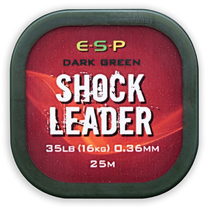 ESP - Shock Leader Dark Green 35lb 25m