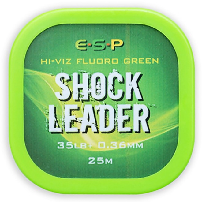 ESP - Shock Leader Hi-Viz Green 35lb 25m