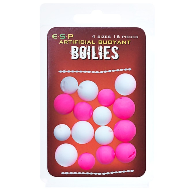 ESP - Buoyant Boilies White/Pink