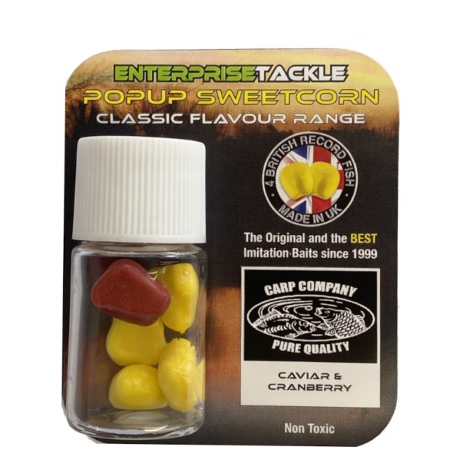 Enterprise Tackle - Popup Sweetcorn CFR Carp Company Caviar & Cranberry