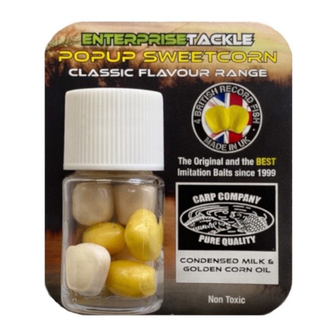 Enterprise Tackle - Popup Sweetcorn CFR Carp Company Condensed Milk & Golden Corn Oil