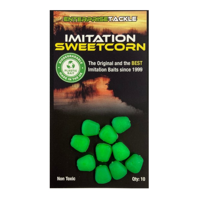 Enterprise Tackle - Pop Up Sweetcorn Fluoro Green 10 Stück