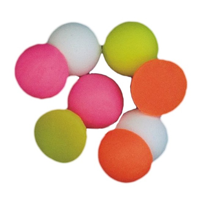 Enterprise Tackle - Half Boilies Fluoro & White 15mm