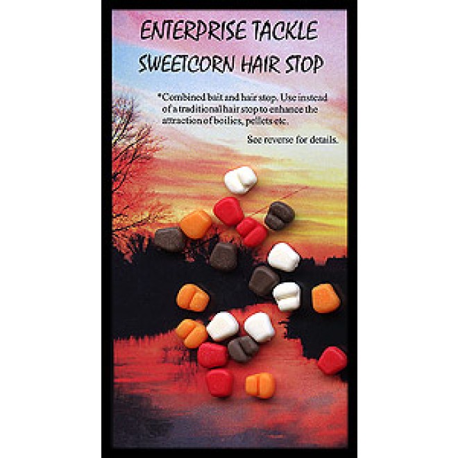 Enterprise Tackle - Sweetcorn Hair Stops Mini Mixed 20 Stück
