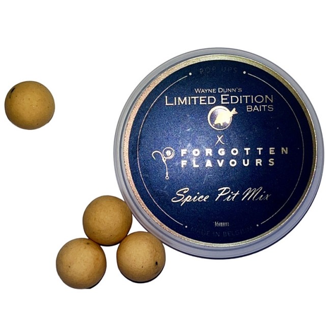 Forgotten Flavours - Wayne Dunn`s LTD Edition Pop Ups Spice Pit Mix 16mm