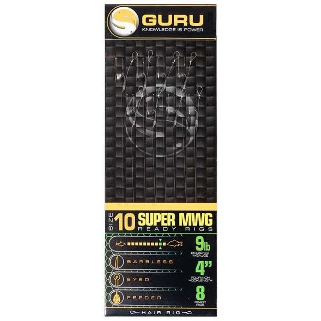Guru - SMWG Standard Hair Rig 4"
