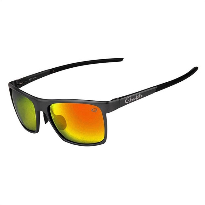 Gamakatsu - G-Glasses ALU Sonnenbrille Grey/Red Mirror