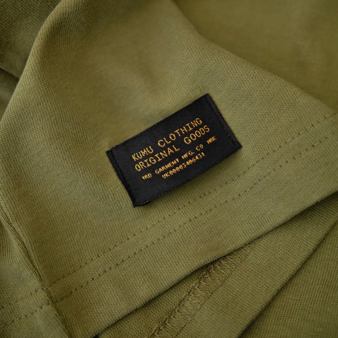 Kumu - Heavyweight Pocket Tee Khaki