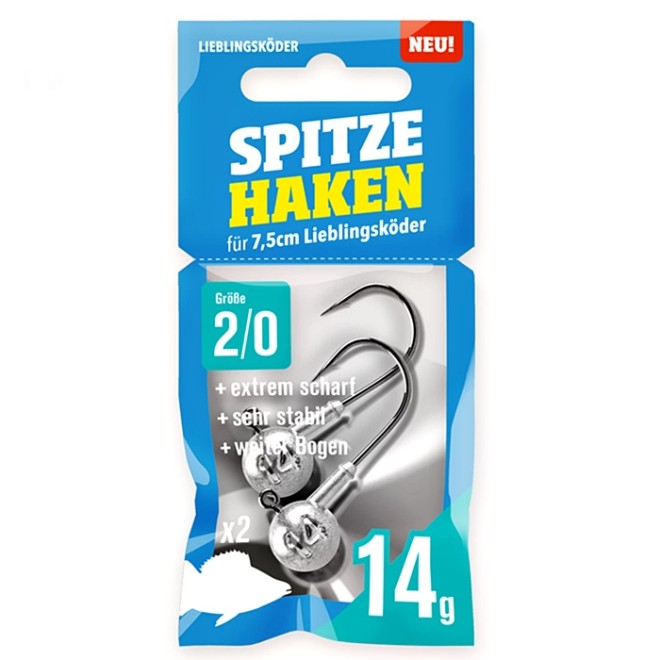 LIEBLINGSKÖDER - Spitze Haken 2/0