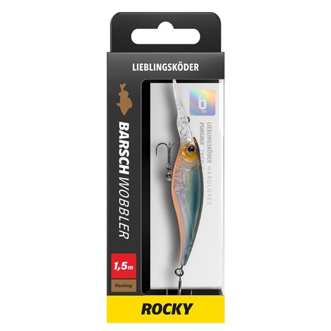 Lieblingsköder - Barschwobbler Rocky 60