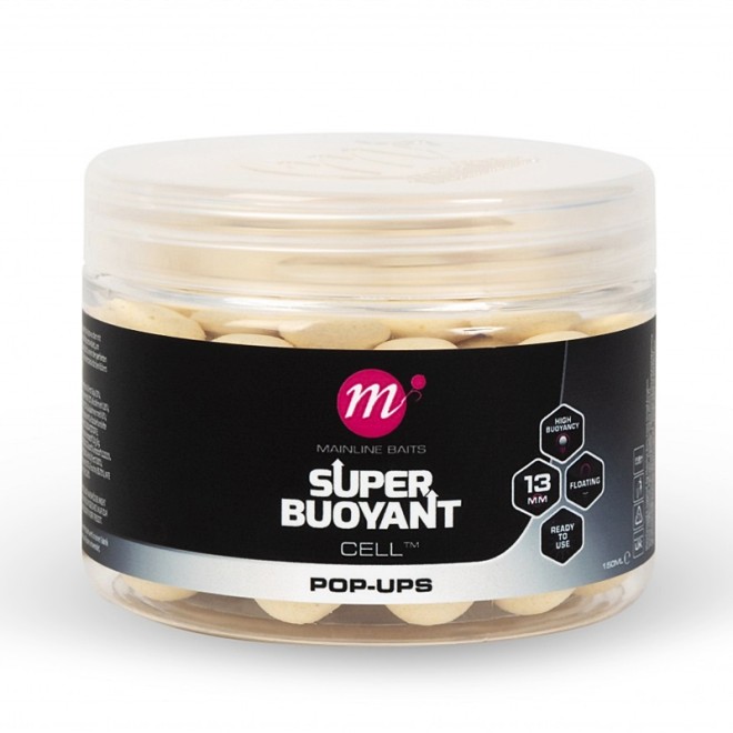 Mainline - Cell Super Bouyant Pop-Ups White 13mm