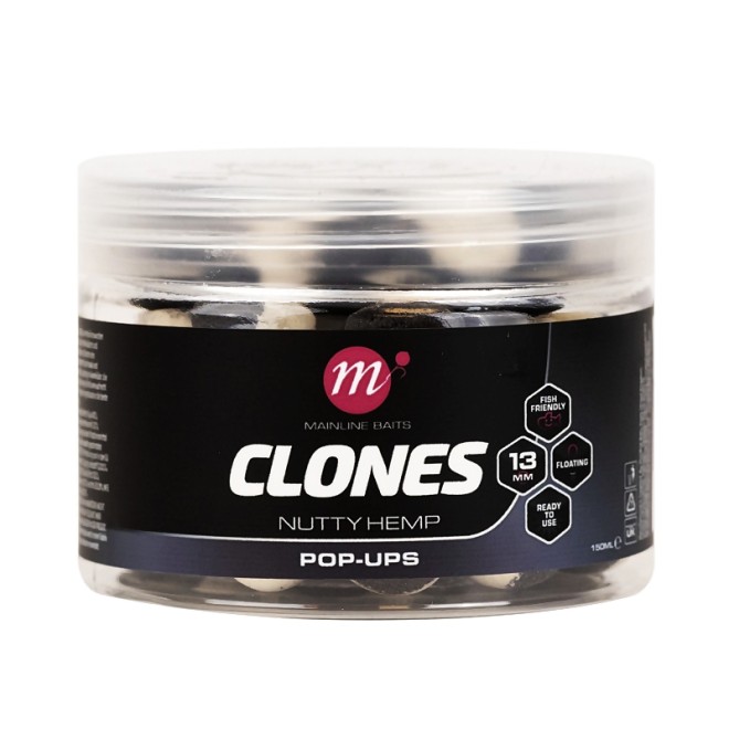 Mainline - Clones Pop Ups Nutty Hemp 13mm