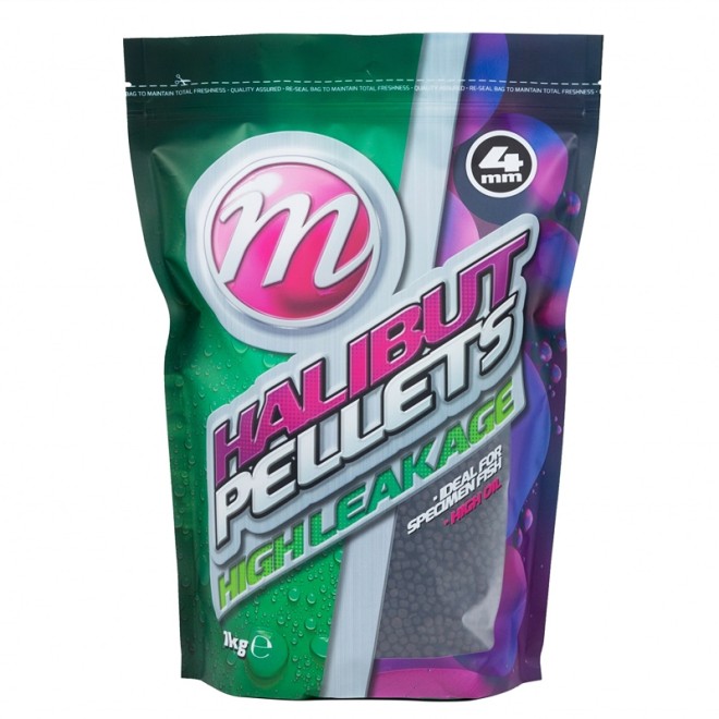 Mainline - Activated Halibut Pellets 4mm 1kg
