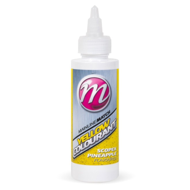 Mainline - Scopex Pineapple Flavoured Colourants 100ml Yellow