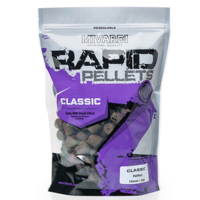 MIVARDI - Rapid Pellets Classic Halibut 10kg
