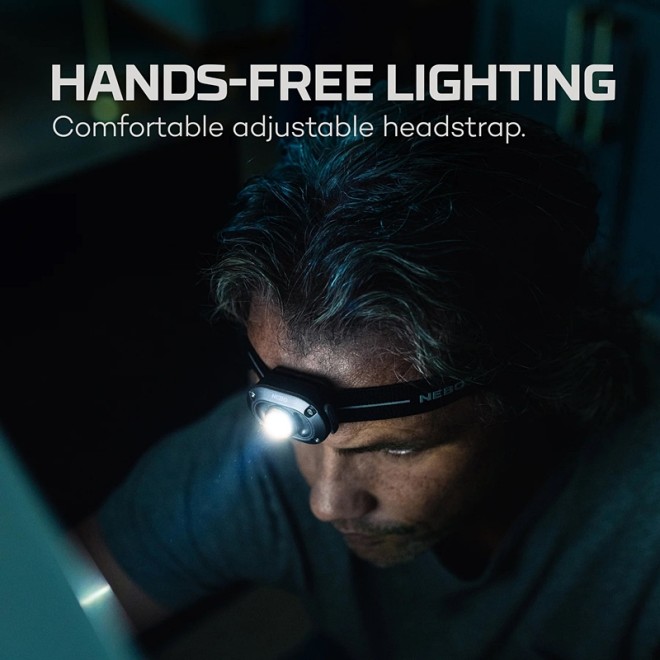 NEBO - MYCRO 250 Stirnlampe 2 Stück