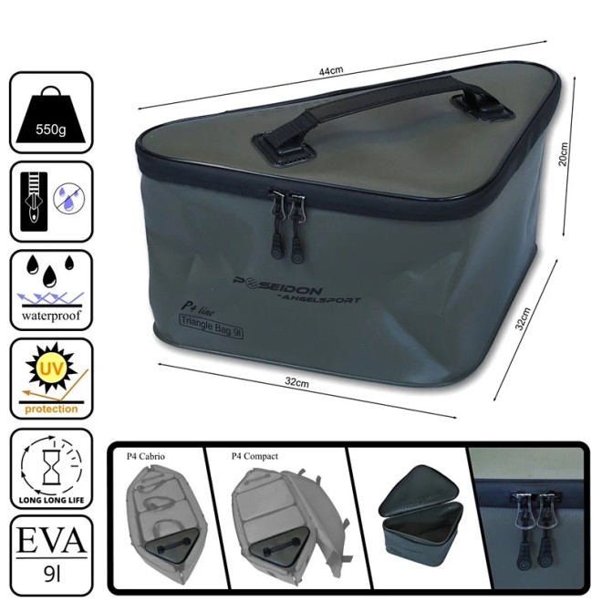 Poseidon - P4 Line Triangle Bag