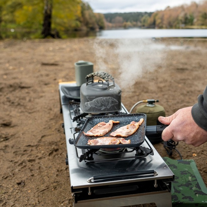 RidgeMonkey - Grilla CookStation Double Hob