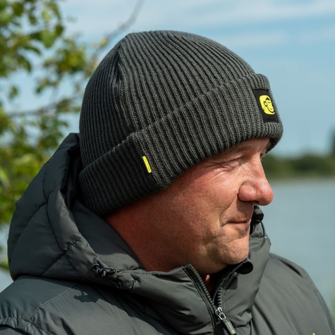 RidgeMonkey - APEarel ThermaPro Fisherman Beanie Hat Green