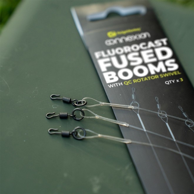 RidgeMonkey - FluoroCast Fused Booms With QC Rotator Swivel 7 18cm