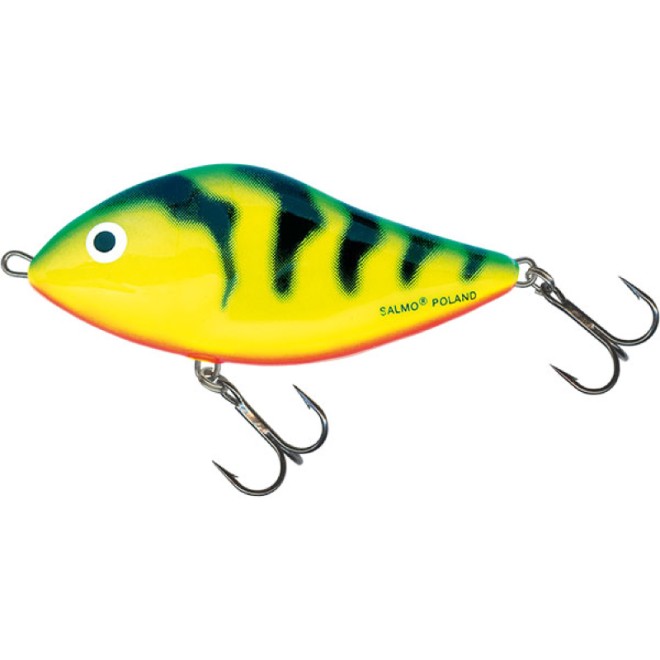 Salmo - Slider Sinking Green Tiger 12cm