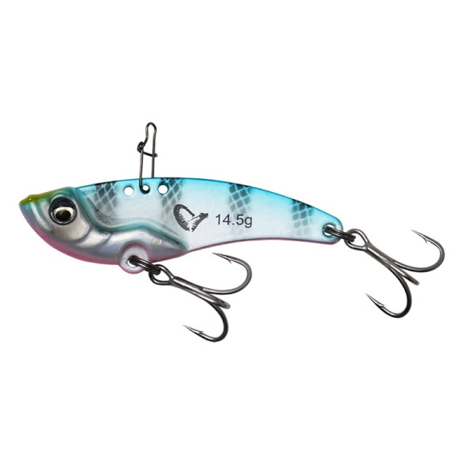 Savage Gear - VIB Blade Sinking Blue Pink Stripes 14,5g