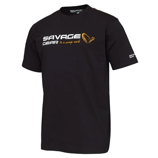 SAVAGE GEAR - Signature Logo T-Shirt Black